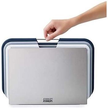 Joseph Joseph Nest Boards - Juego de 3 Tablas de Cortar Standard - Gris