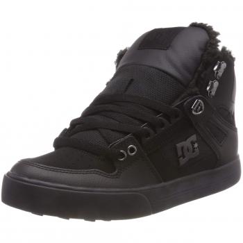 DC Shoes Pure High Top WC Winter, Zapatillas de Skateboard para Hombre, Negro Black 3bk, 42 EU