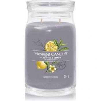 Yankee Candle Black Tea & Lemon Scented Candle 567 g