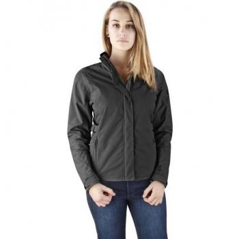 OJ Vanity Black 100% Chaqueta Impermeable con Costuras Selladas Tejido Exterior, Negro, XS