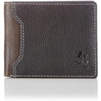OTTO KERN Natural Wallet - Monedero de cuero Unisex adulto, color negro, talla 23x9x1 cm