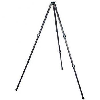 3 Legged Thing Legends Mike Carbon Fibre Levelling Base Tripod - 3 Section Adjustable Camera and Video Levelling-Base Tripod with 3 Detachable Legs