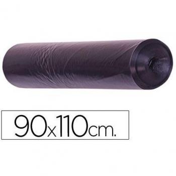 SACO BASURA NEGRO 90X110 GALGA 200 -ROLLO DE 10 UNIDADES