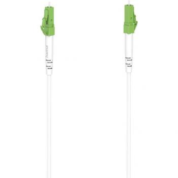 Cable de Fibra Óptica Hama 5m LC/APC, 10 Gbit/s, Color Blanco