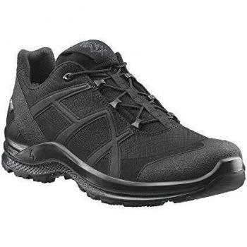 Zapato Deportivo Haix Black Eagle Athletic 2.1 GTX Bajo, Talla 9.5 (44), Microfibra Negra, O2 HRO HI CI WR FO SRC