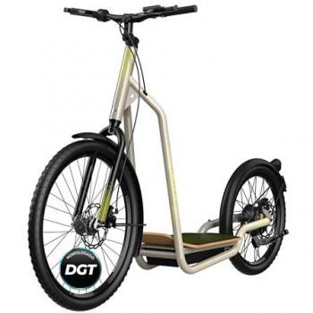Bicinete eléctrico Cecotec Trotón Urban 1000 W, potencia máxima de 1000 W, autonomía hasta 50 km, ruedas de 20 y 26'', doble sistema de frenado, batería de 48V y