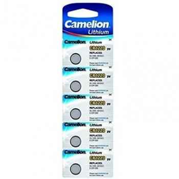 Camelion CR 1220 - Pilas de botón (litio, 3 V, 10 unidades