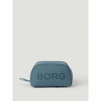 Borg Duffle Toilet Case Blue