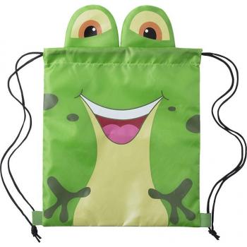 Mochila de cuerdas Llorel plegable para niño con diseño de gato