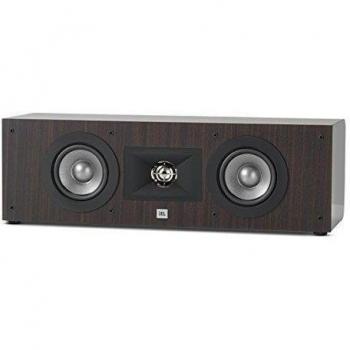 JBL Studio 225 CBRN - Canal central con doble woofer, marrón