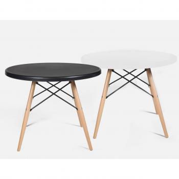 SuperStudio lo+demoda Tower Coffee - Mesa de café, plástico, 107 x 58 x 58 cm, color negro