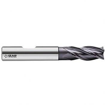Izar 45522 Fresa Frontal Acabado PMX, TIALN-TOP, 6600, DIN 844 N, 4Z, 10.00 mm Diámetro Corte