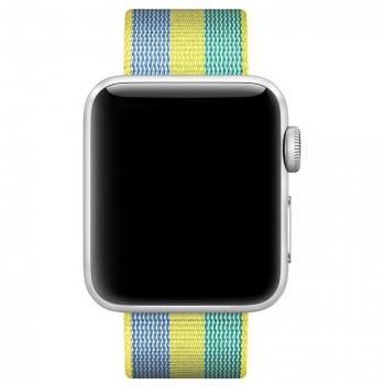 Apple 38mm Pollen Woven Nylon, MPVY2ZM_A