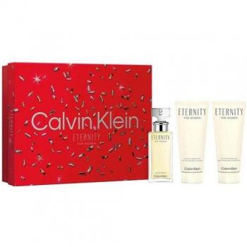 Calvin Klein Eternity Woman Eau De Parfum Gift Set 50ml, includes Eau De Parfum 50ml, Body Lotion 100ml, and Shower Gel 100ml