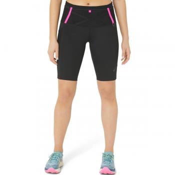 Malla corta ASICS Fujitrail Sprinter mujer negro rosa