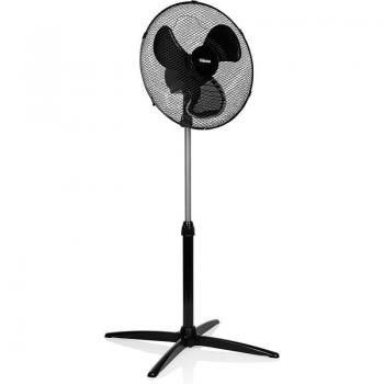 Ventilador de Pie Tristar VE-5756, 45W, 3 Aspas de 40cm, 3 Velocidades, Color Negro