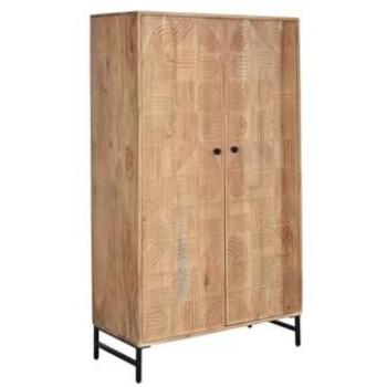 Aparador Home Esprit Marrón 90x40x161 cm con diseño moderno y elegante