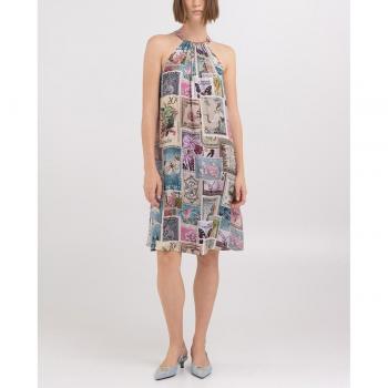 Vestido Replay sin mangas con estampado