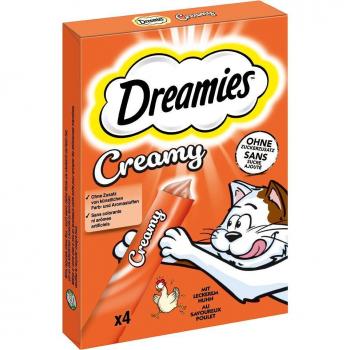 Catisfactions Creamy 12 x 10 g Cat Treats - Chicken Flavor (Promotion: Buy 8 Get 4 Free)