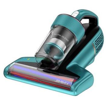 Aspiradora de ácaros de mano JIMMY BX6, 600W de succión, reconocimiento inteligente de polvo ultrasónico y luz UV, puerto de succión ampliado de 240 mm, 3 modos, capacidad de polvo