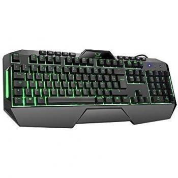 Mouse Pad Gamer XXL Gamium 900x300mm Antideslizante con Bordes Reforzados y Deslizamiento Perfecto / Teclado Gamer Filaire Gamium V2 RGB con Retroiluminación, 4 Teclas