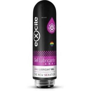 Excite Gel Lubricante Anal 200 ml - Lubricante neutro a base de agua, íntimo y vegano