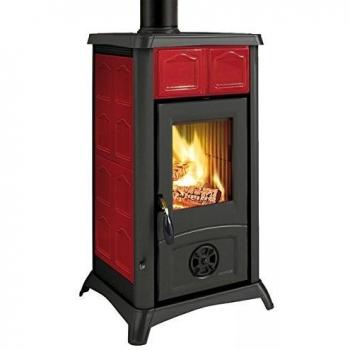 Estufa de lena nordica gemma elegance bordeaux 7111600