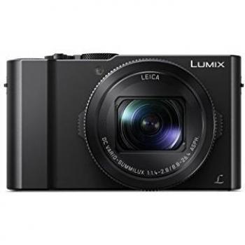 Cámara Compacta Panasonic Lumix DMC-LX15 Premium de 20.9 MP con Sensor de 1, Objetivo F1.4-F2.8 de 24-72 mm, Zoom de 3X, Pantalla Abatible, Función 4K y WiFi Integrado - Color Negro