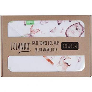 Lulando Lulando toalla de baño para niños con orejas de conejo 1 Unidad 500 g