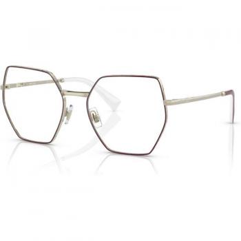 Miu Miu MU50VV 09X1O1 Women's Geometric Bordeaux Eyeglasses