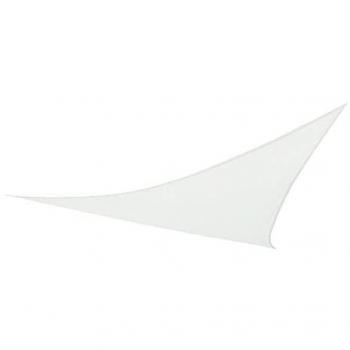 Toldo Vela Triangular de Poliéster Aktive Garden 360x360x360 cm Color Gris Antracita