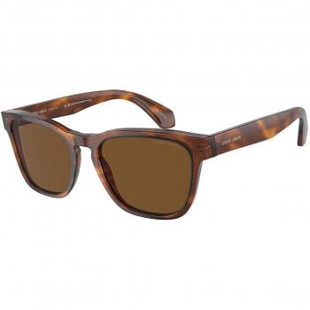 Giorgio Armani AR8155 Polarized 55mm Tortoiseshell Men's Sunglasses