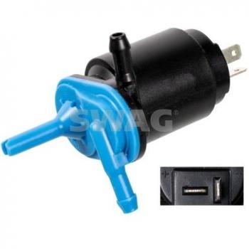 Bomba de agua de lavado SWAG 70 91 4368, para limpieza de parabrisas y faros