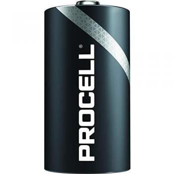 Duracell Procell LR20 Batería Alcalina, 1.5V, Tamaño D, Pack de 10