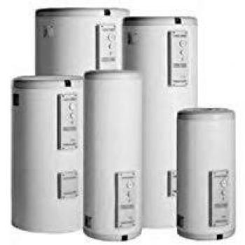 Depósito acumulador esmaltado con capacidad de 146 litros, con protección catódica, 150 E, 56 x 56 x 126,6 centímetros