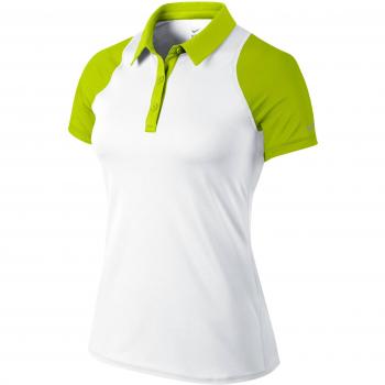 Nike Sphere Polo de manga corta sin mangas para mujer Blanco blanco Talla:small