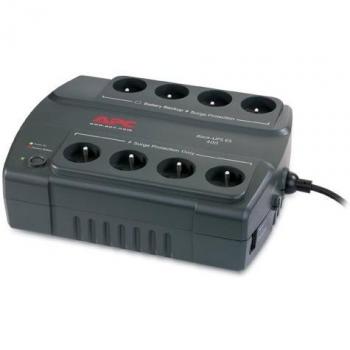 APC Back-UPS ES400 - BE400-CP - Sistema de alimentación ininterrumpida SAI - 8 Tomas - Versión República Checa, Polonia, Eslovaquia