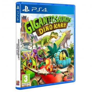Gigantosaurus: Dino Kart Juego para Consola Sony PlayStation 4, PS4 - Videojuego de carreras basado en la serie Gigantosaurus, multijugador, gráficos coloridos y personajes de dinosaurios