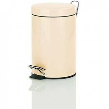 kela 21762 Silent Close - Cubo de la basura con pedal