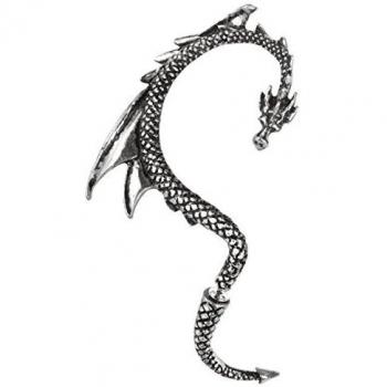 El dragón del señuelo de pendientes por Alchemy Gothic