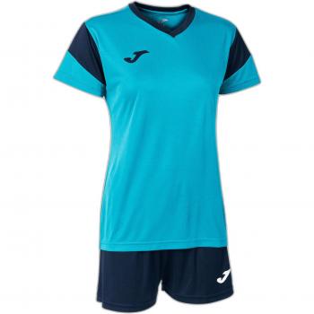 Conjunto de traje de baño para mujer Joma Phoenix en colores turquesa, flúor y marino