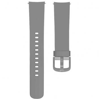 Correa Universal de Goma para Smartwatch 20mm Gris