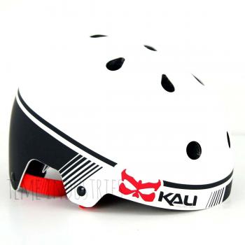 Kali MAHA casco blanco/negro – tamaño pequeño Bmx Skate Scooter bicicleta de montaña