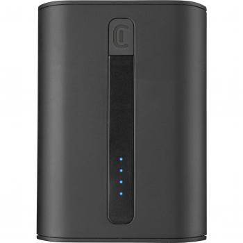 Powerbank Cellularline Thunder 10000 mAh, Negro, Compacto, USB-C