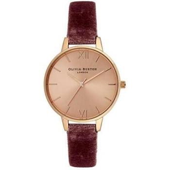 Olivia Burton Women's Analogue Japanese Quartz Watch with Plastic Strap OB16DE03