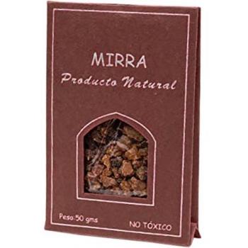 Auroshikha Mirra Resina Natural en Gránulos Aromaterapia y Fragancias para el Hogar 50g