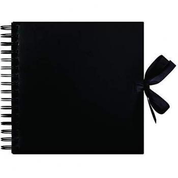 Álbum de Fotos y Scrapbooking 20x20cm, 40 Páginas, Tapa Dura con Cierre de Lazo - Excelente Calidad