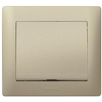 Legrand galea life - Tapa para salida cable titanio