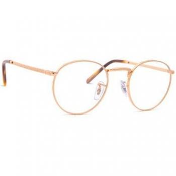 Ray-Ban RX3637V 3094 Men's Eyeglasses Rose-Gold Size 50 (Frame Only) - Blue Light Block Available