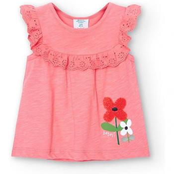 Camiseta de bebé niña Boboli 228091 SALMON